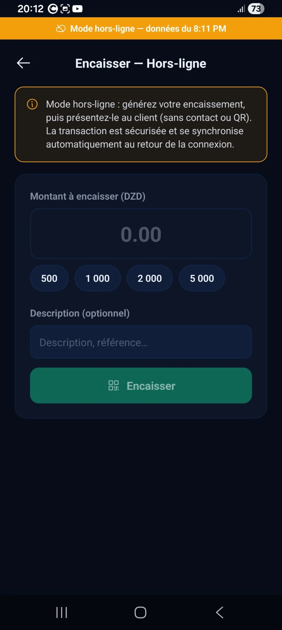 Offline payment